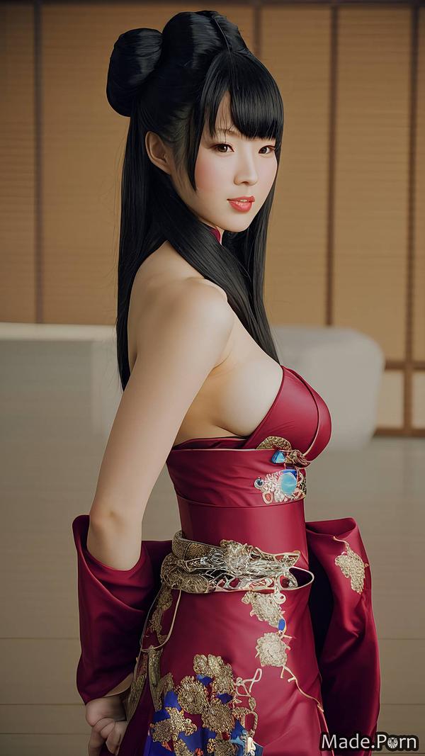 Porn Image Of Woman Nipples Big Tits Lipstick Fairer Skin Geisha