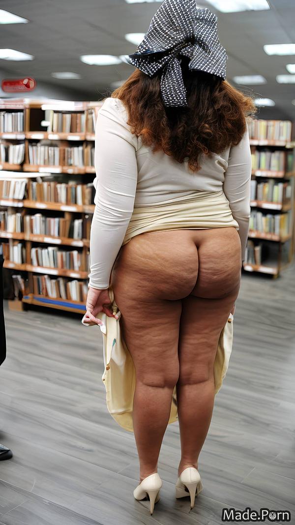 Porn Image Of Public Library Perfect Body Looking Back Tall Hairy Nude