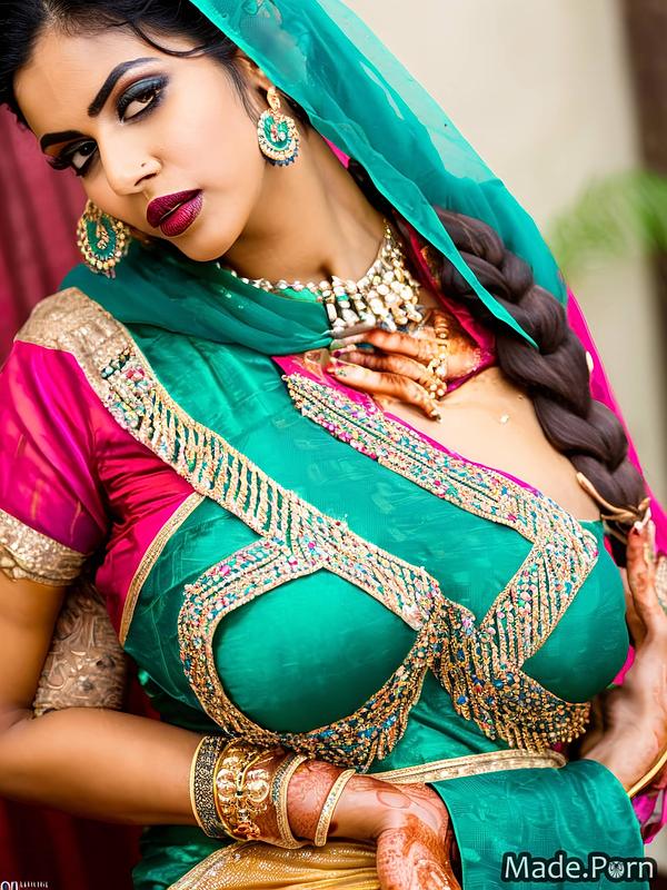 Porn Image Of 20 Nude Salwar Wedding Indian Black Hair Braided Hair