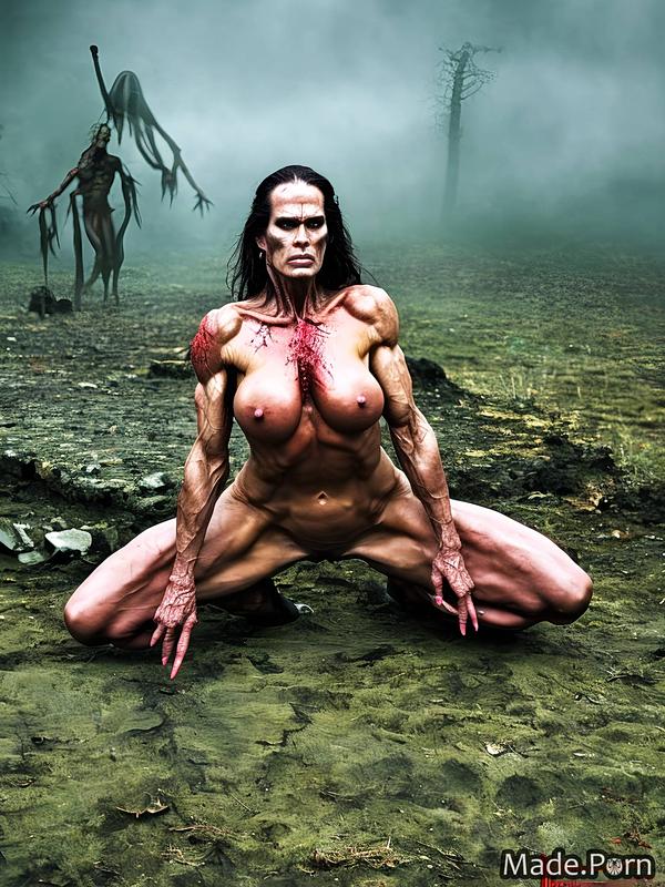 Porn Image Of Crawling Nude Angry Devil Dark Fantasy Full Shot