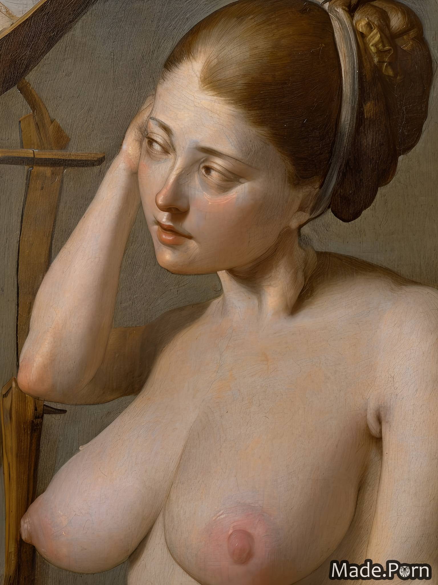 Porn Image Of Woman Nude Natural Tits Baroque Saggy Tits Created By Ai