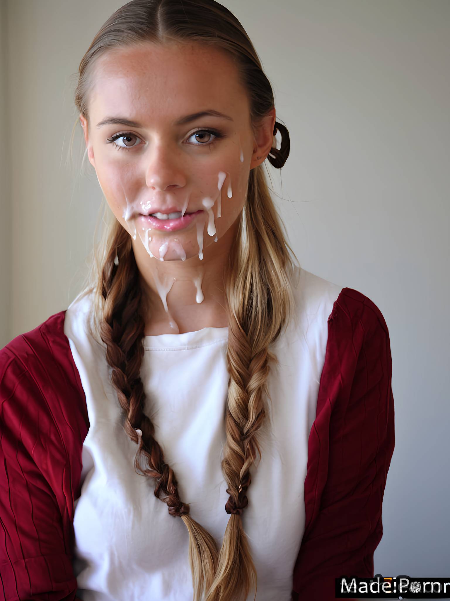 Porn Image Of Braided Hair Facial Serbian Sweater Collarbone Perfect