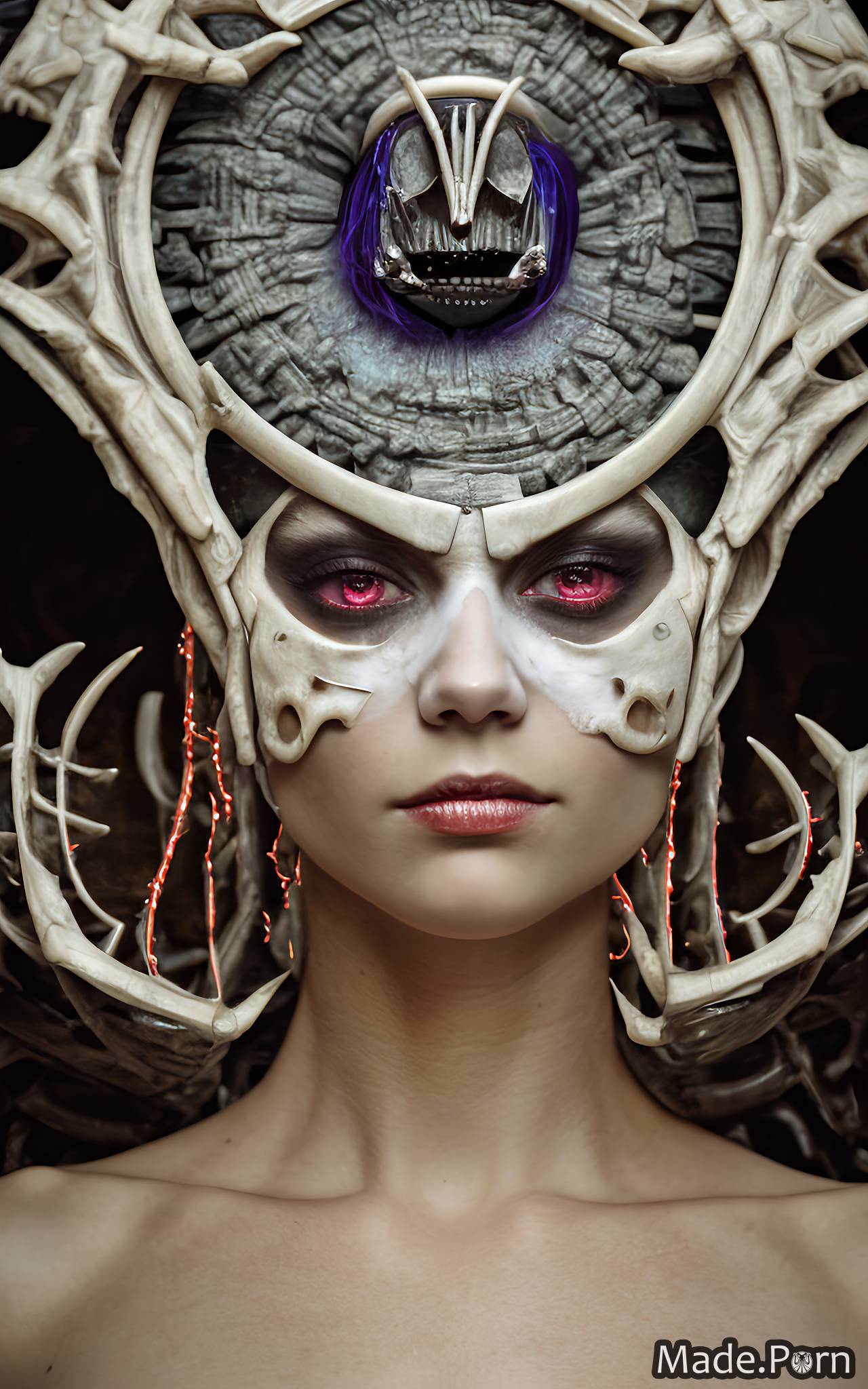 Porn Image Of Catacombs Alien Planet Fantasy Armor 20 Face Mask