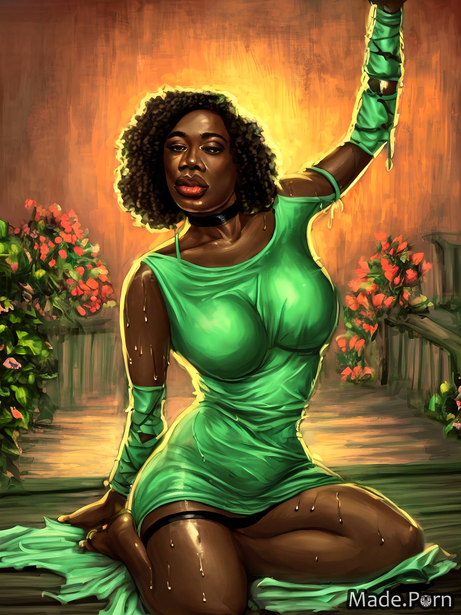 Porn Image Of Emerald Lift Dress Saggy Tits Paper African American