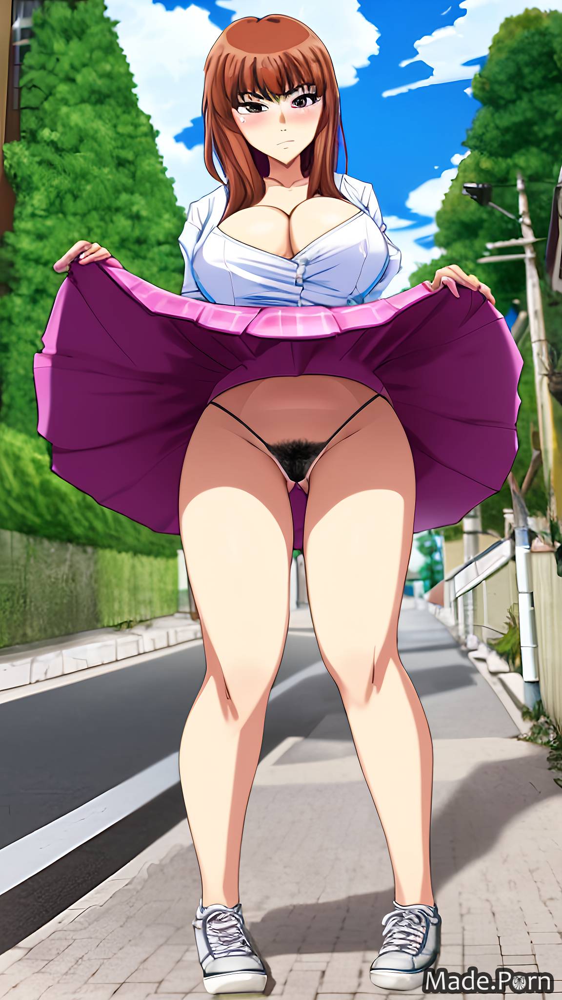 1152px x 2048px - Porn image of upskirt anime big tits 30 thick thighs japanese babe created  by AI