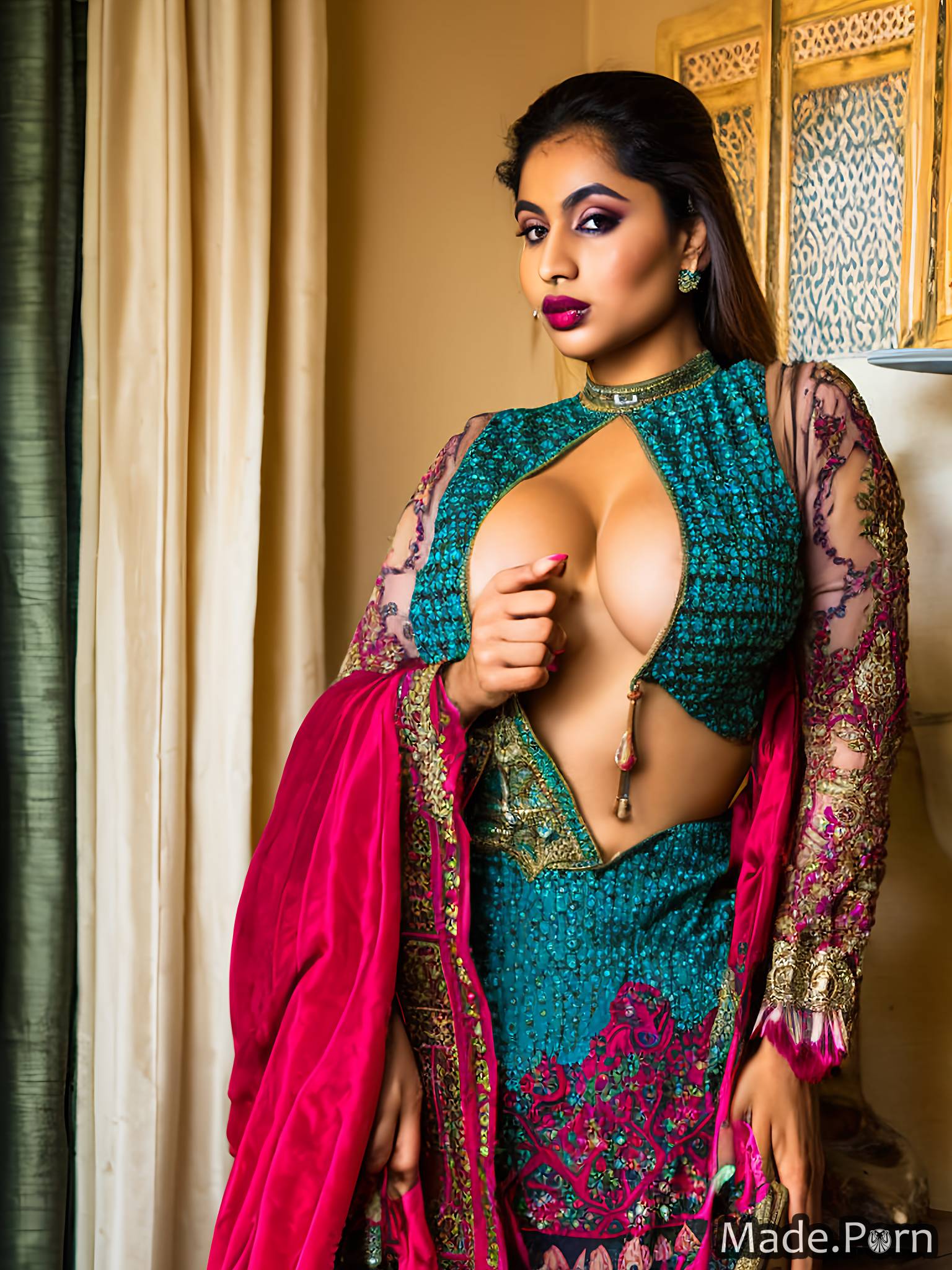 1536px x 2048px - Porn image of silk salwar pakistani perfect boobs full shot 20 nude created  by AI