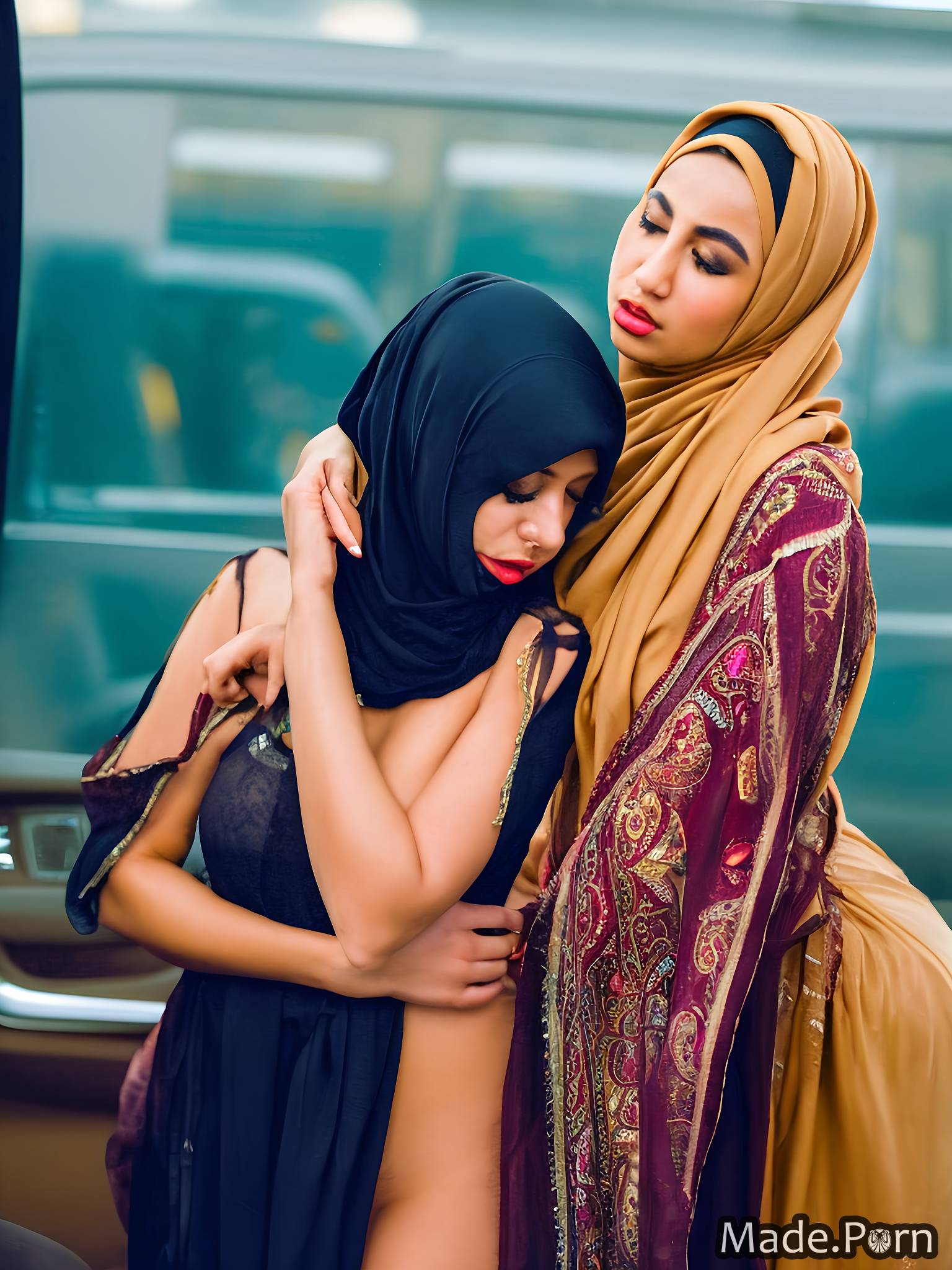 Hijabi lesbian porn