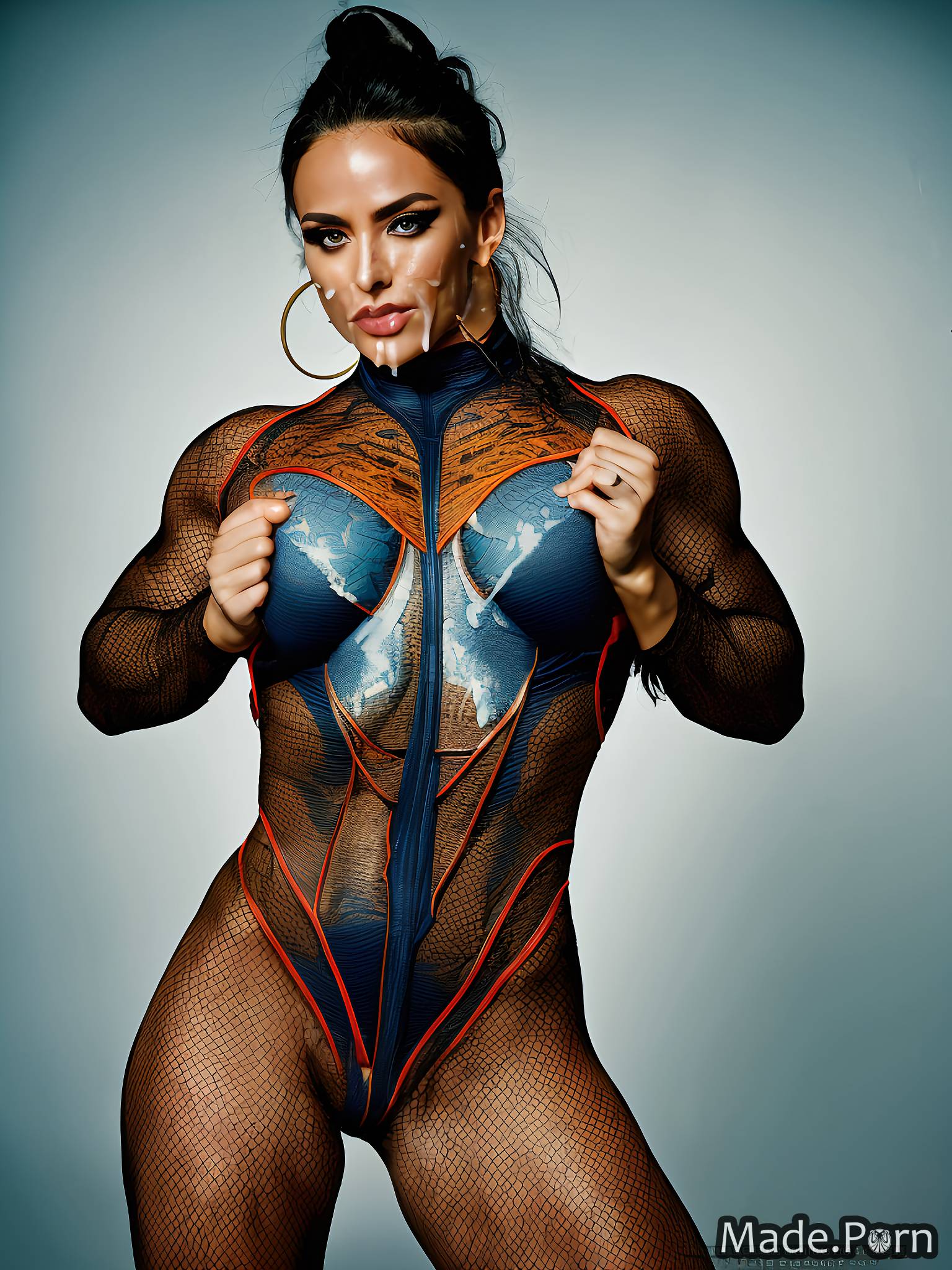 1536px x 2048px - Porn image of superhero bodybuilder 20 muscular bodysuit made tight created  by AI