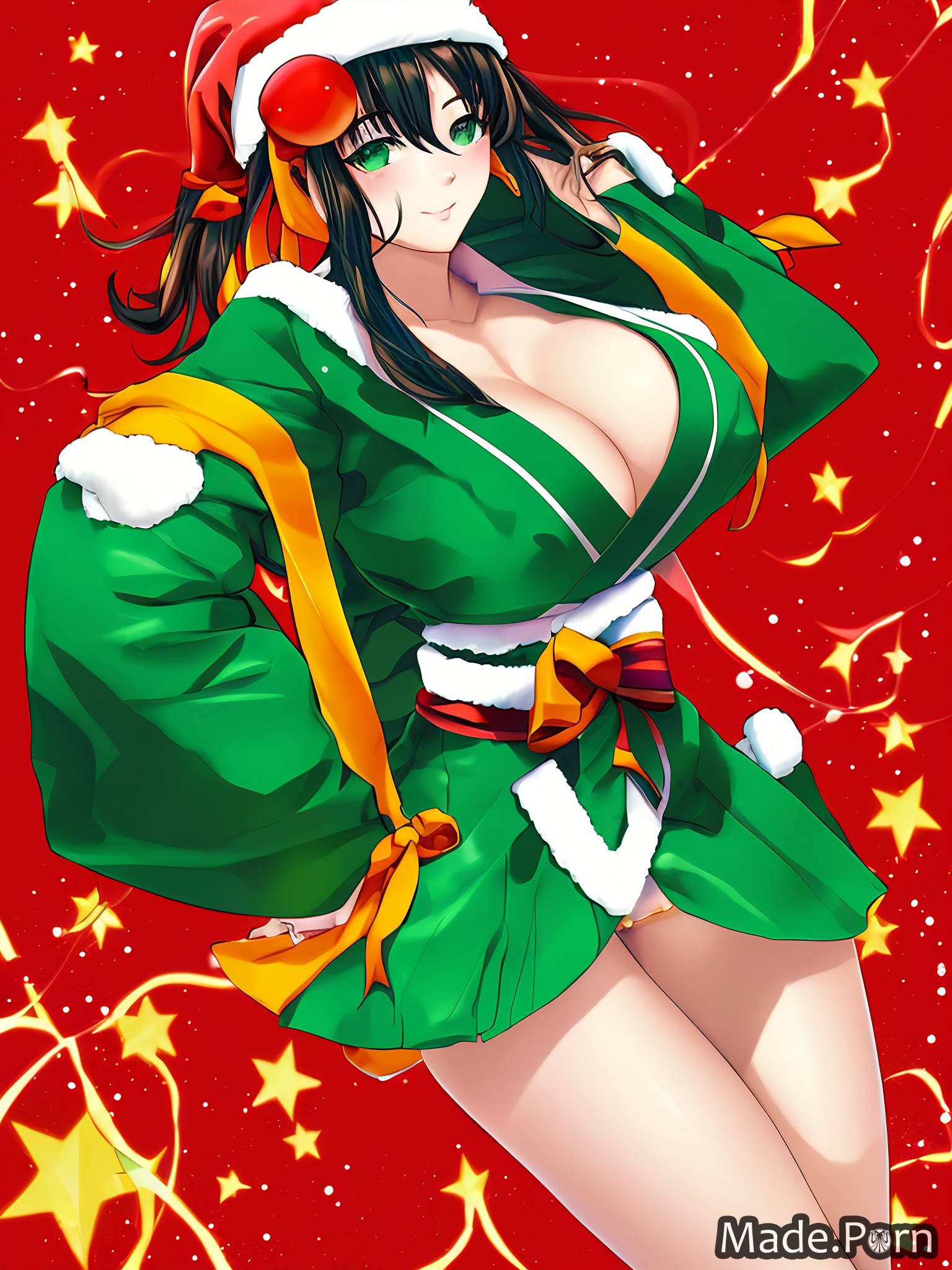 Porn image of neon woman natural tits santa anime lake 20 japanese created  by AI