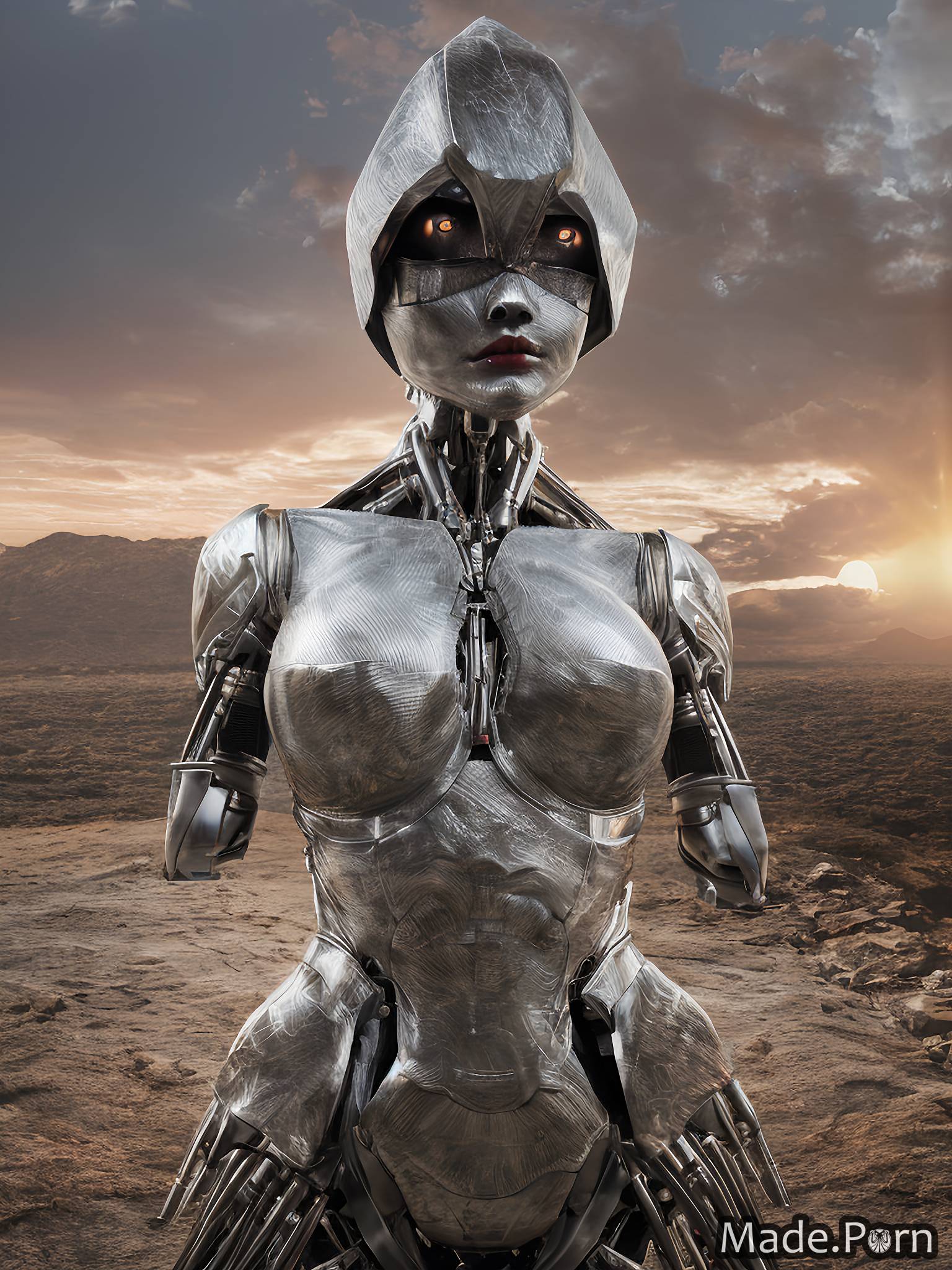 German Alien Porn - Porn image of german 30 silver alien planet dark fantasy bronze ahegao  created by AI