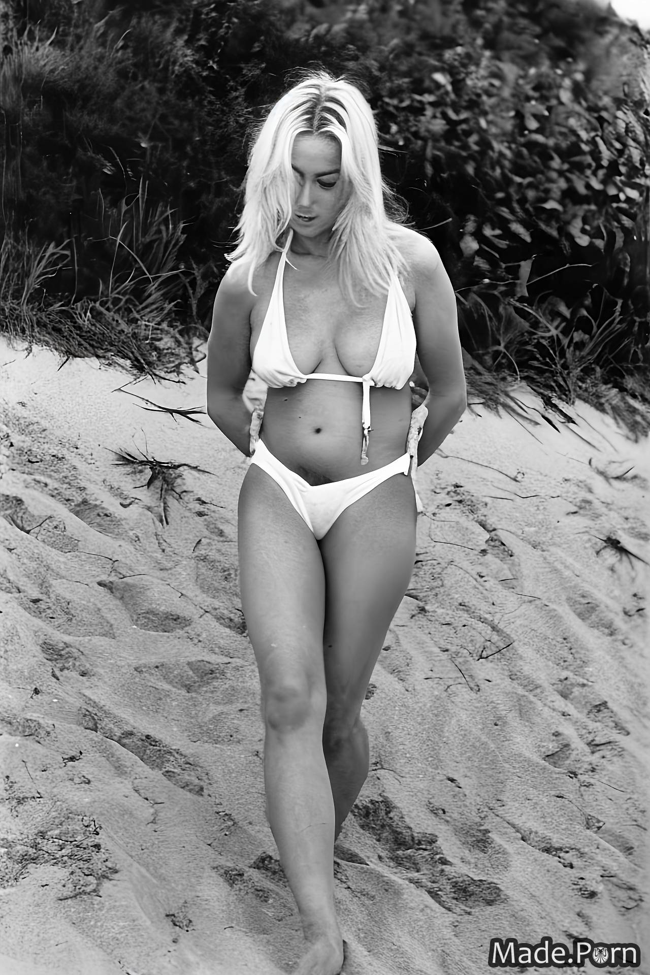 Porn image of 80s voyeur 90s beach bikini 70s 20 created by AI
