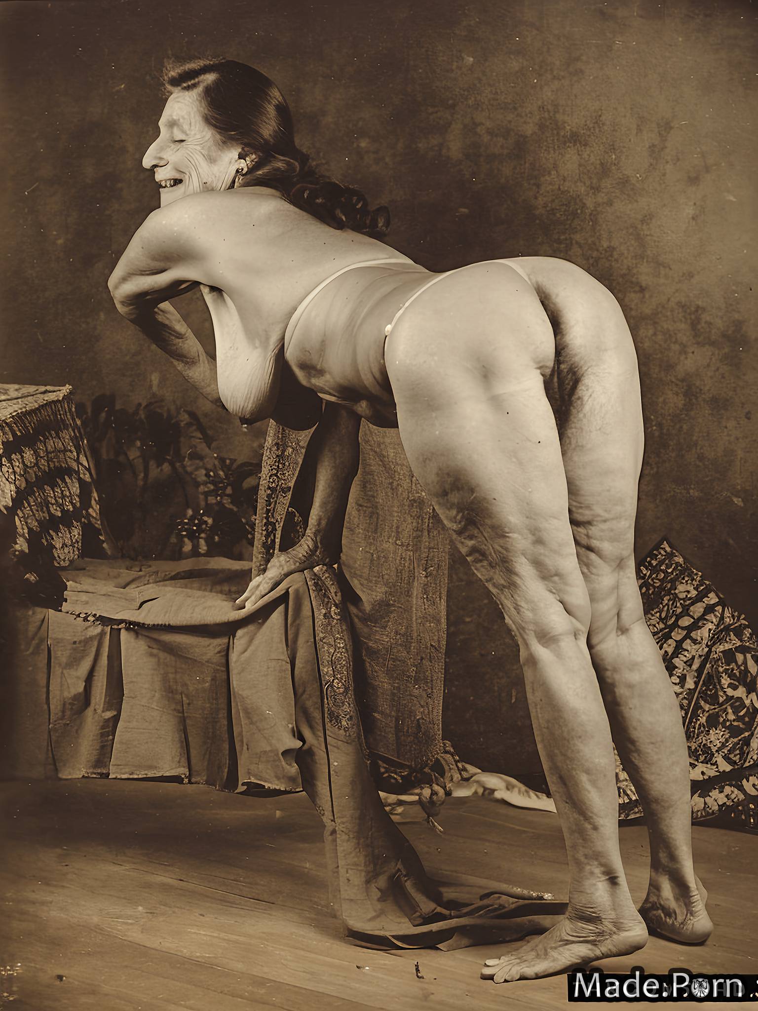 Antique Victorian Porn - Porn image of 90 saggy tits victorian vintage full shot big ass doctor  created by AI