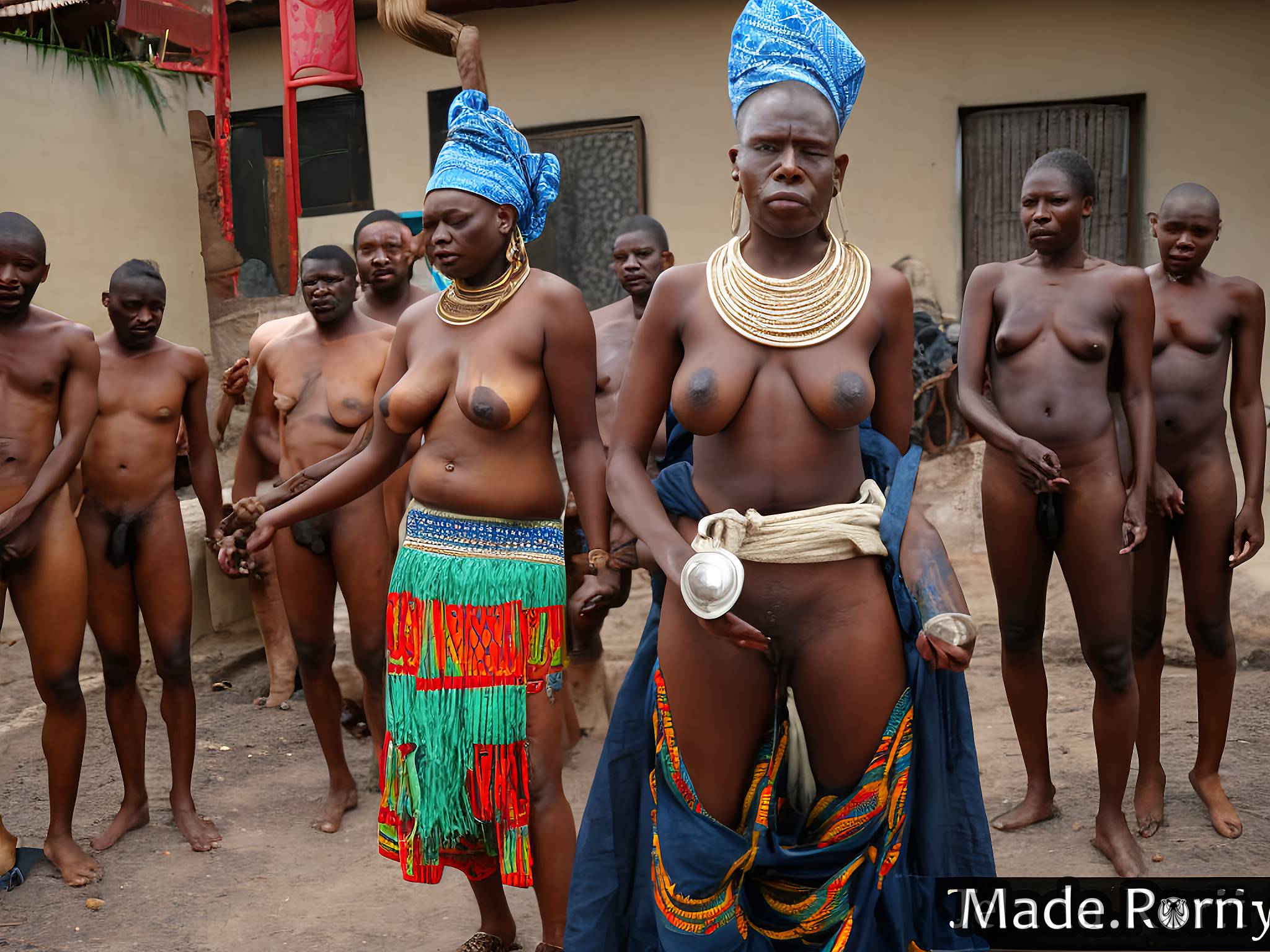 African Tribe Pussy - Porn image of pussy fucking black tribal black 80 african prisoner created  by AI
